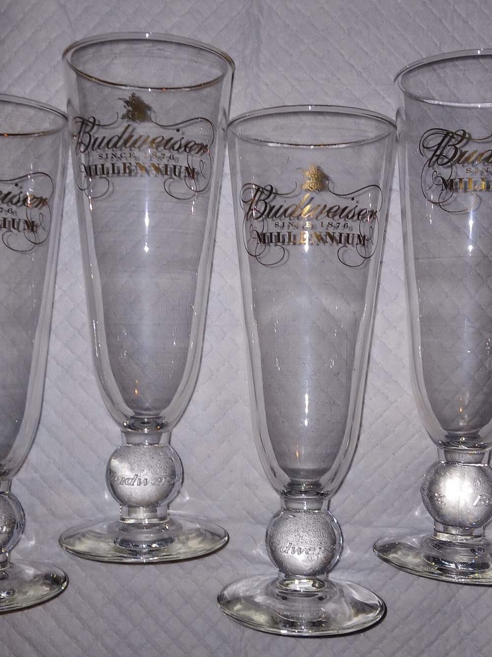 Budweiser Millennium Set Of 4